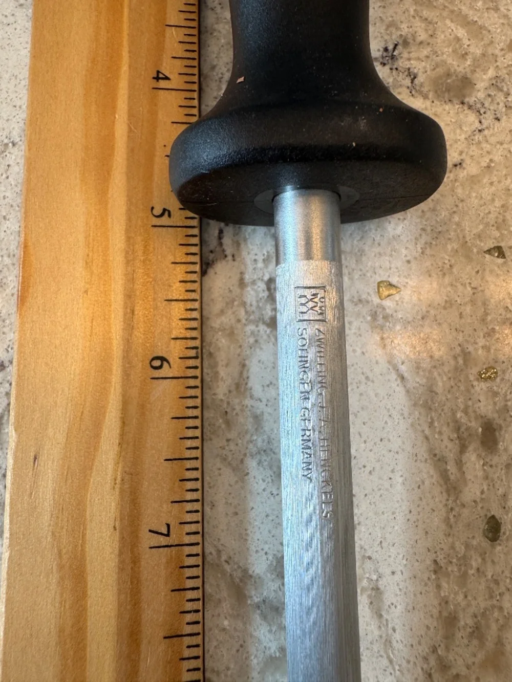 ZWILLING J.HENCKELS SHARPENING HONING HARD CHROME PLATED 9'